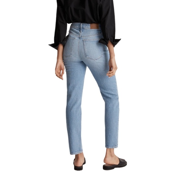 Madewell The Perfect Vintage Straight High Rise Light Medium Blue Wash Size 29 - Picture 2 of 16